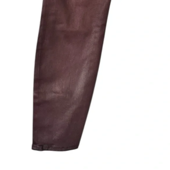 L’Agence Brown Coated Margot Jeans Size 26 - Picture 5 of 12